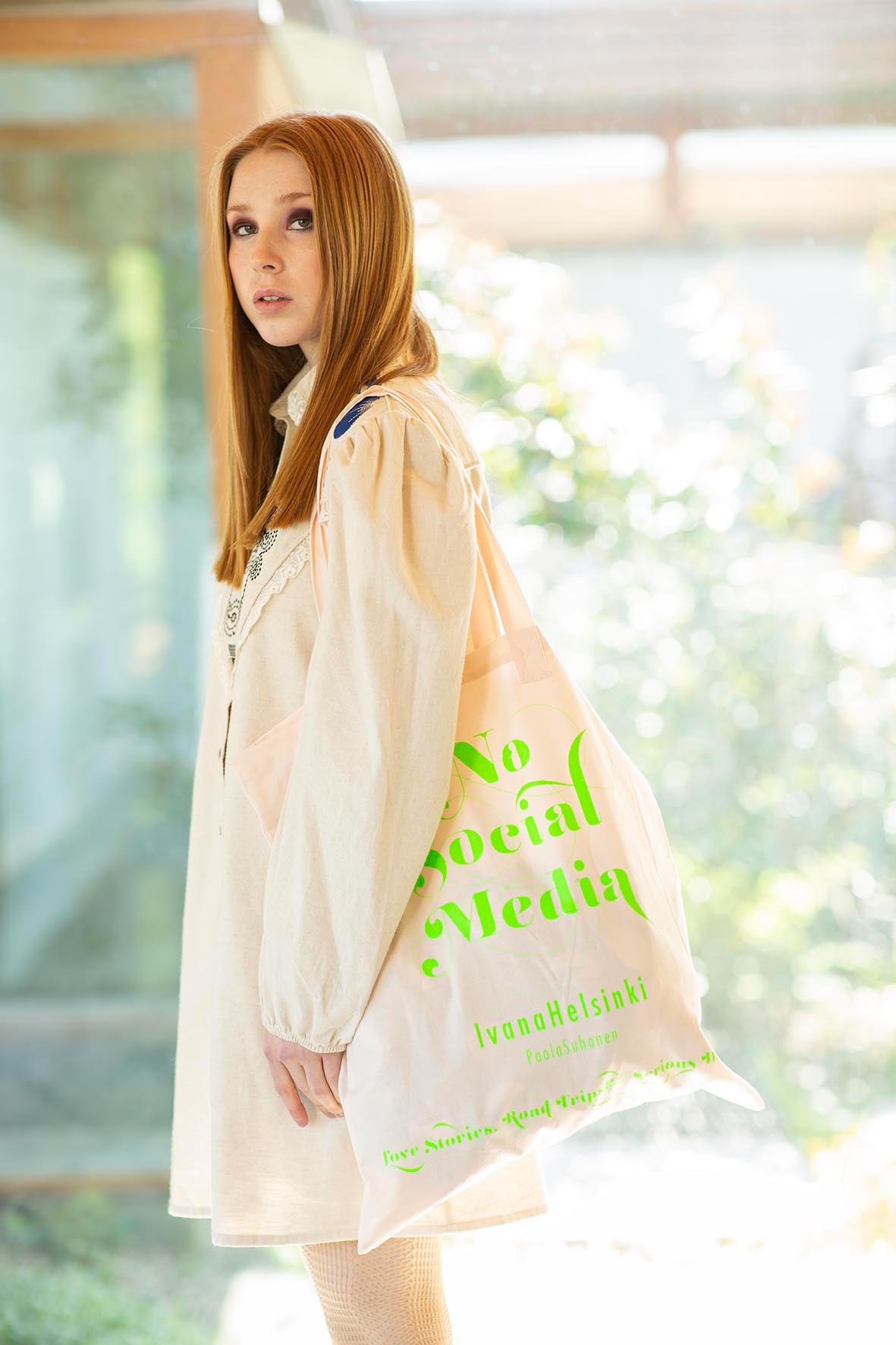 No Social Media Tote Bag